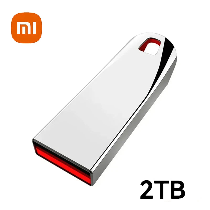 Xiaomi 2TB Metal Flash Drive Waterproof USB 3.2 High Speed Transfer Waterproof 1TB 512GB 256GB Portable Memoria Usb Flash Disk
