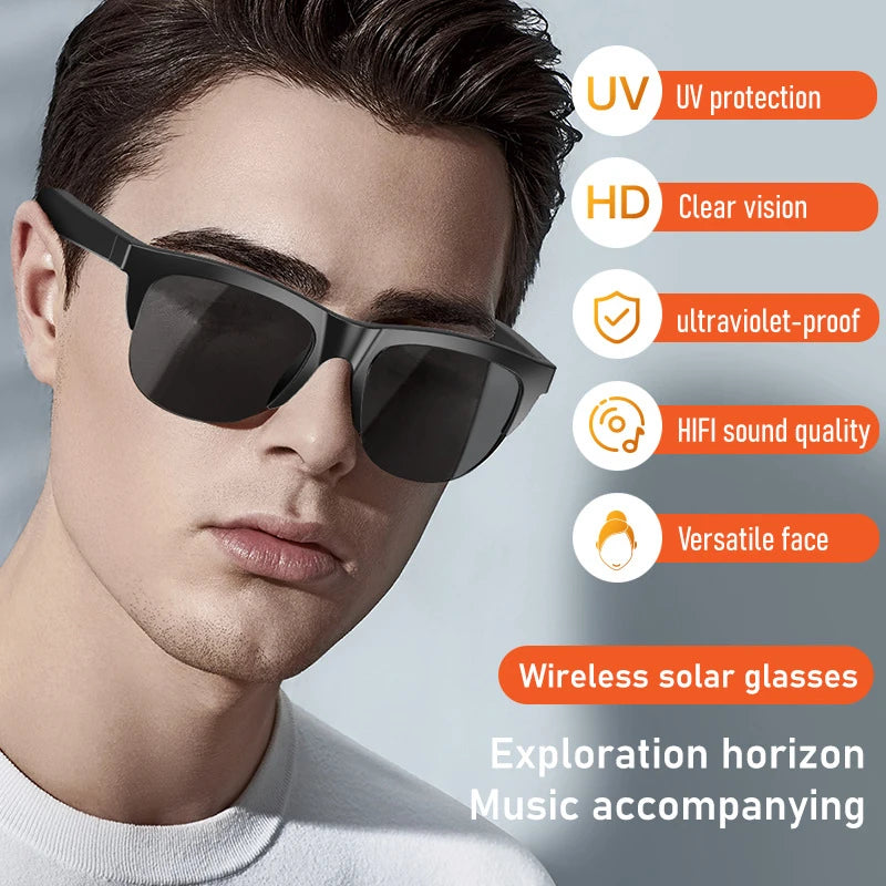 Xiaomi Smart Sunglasses Glasses Bluetooth Call Outdoor Sports Headphones For Men Women