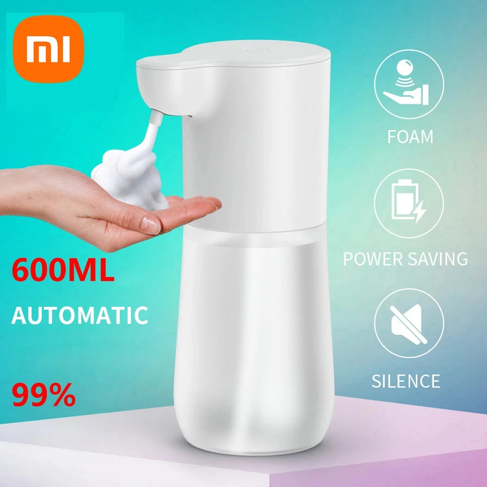 Xiaomi Automatic Foam Soap Dispenser – Touchless Smart Hand Washer, USB Rechargeable