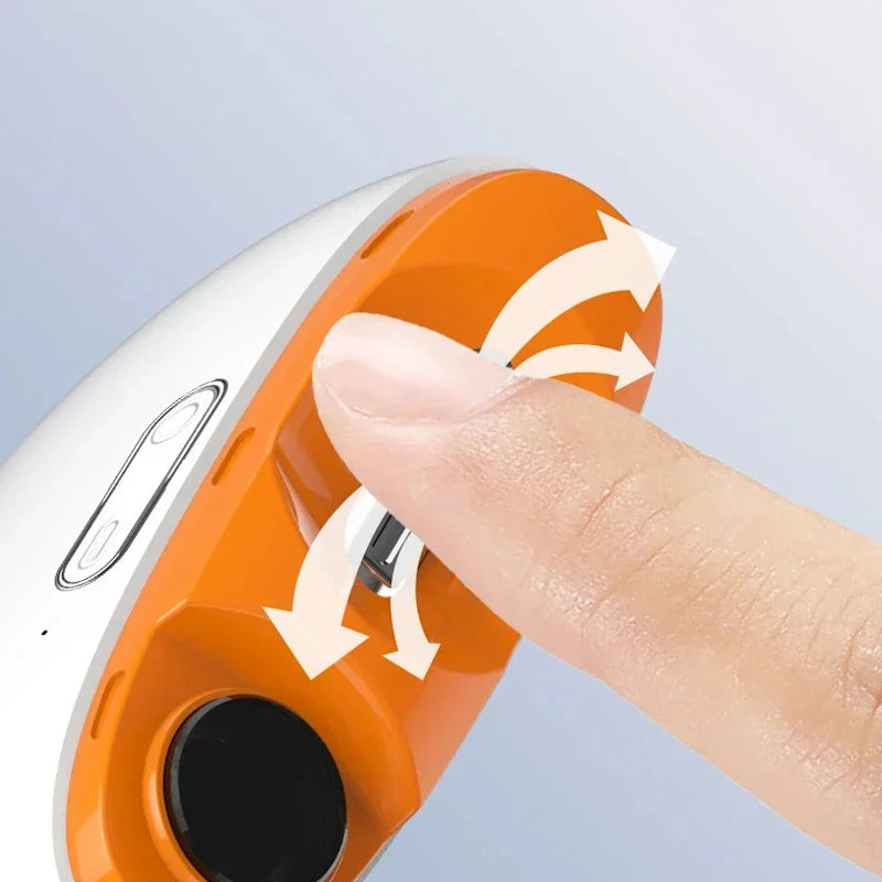 Xiaomi 2-in-1 Smart Electric Nail Clippers – Automatic Trimming & Polishing for Adults & Children