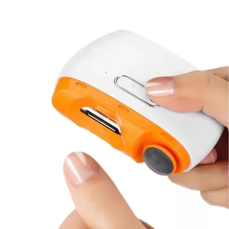 Xiaomi 2-in-1 Smart Electric Nail Clippers – Automatic Trimming & Polishing for Adults & Children
