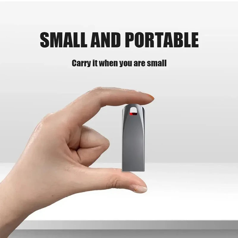 Xiaomi 2TB Metal Flash Drive Waterproof USB 3.2 High Speed Transfer Waterproof 1TB 512GB 256GB Portable Memoria Usb Flash Disk