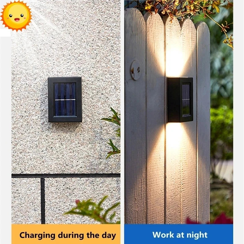 Solar LED Outdoor Light with Motion Sensor – Waterproof Garden & Wall Lamp for Home Lighting