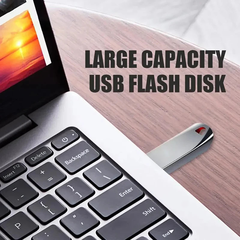 Xiaomi 2TB Metal Flash Drive Waterproof USB 3.2 High Speed Transfer Waterproof 1TB 512GB 256GB Portable Memoria Usb Flash Disk