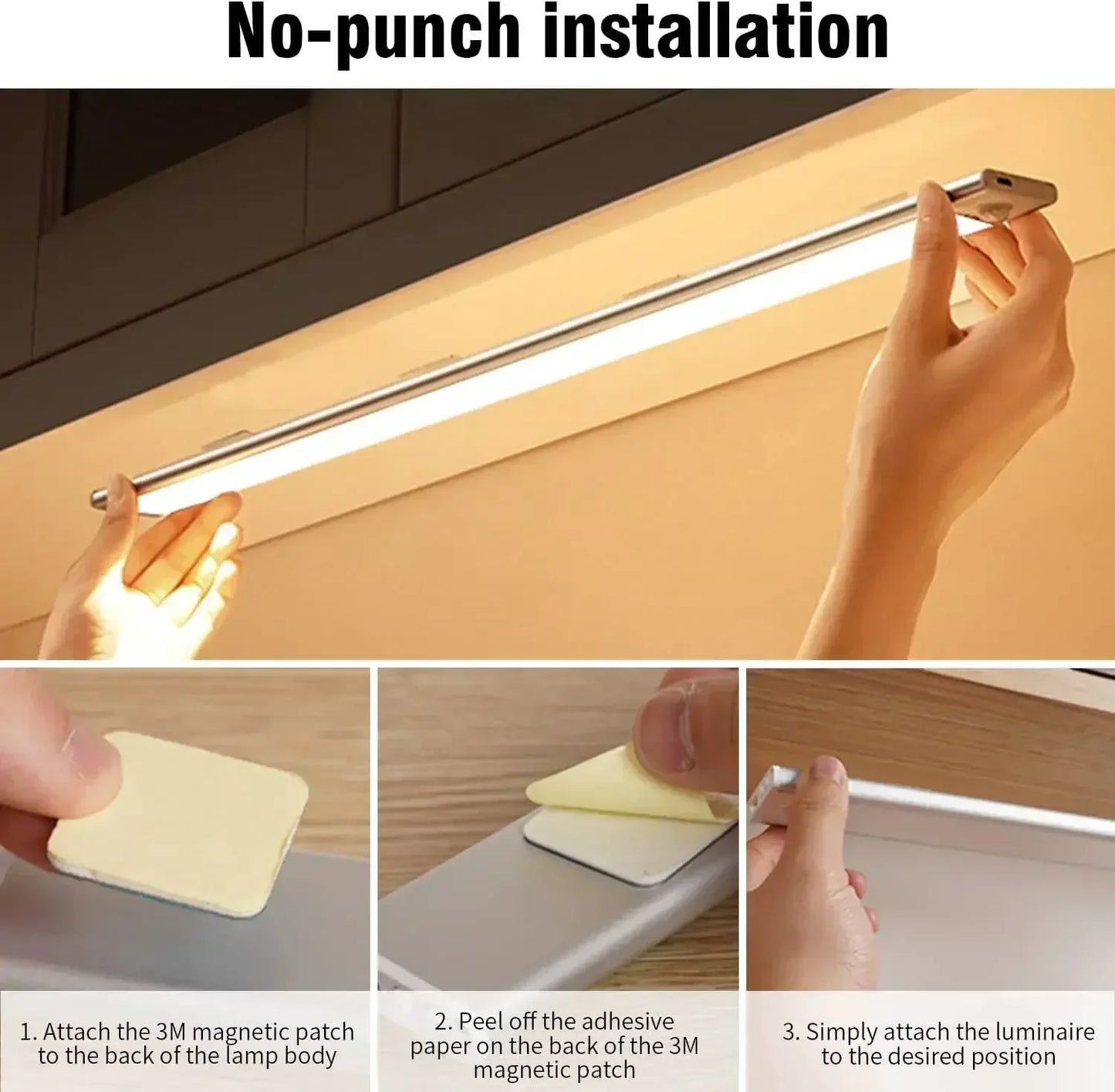 Xiaomi Motion Sensor Night Lamp – Rechargeable LED USB Light for Home & Outdoor Use