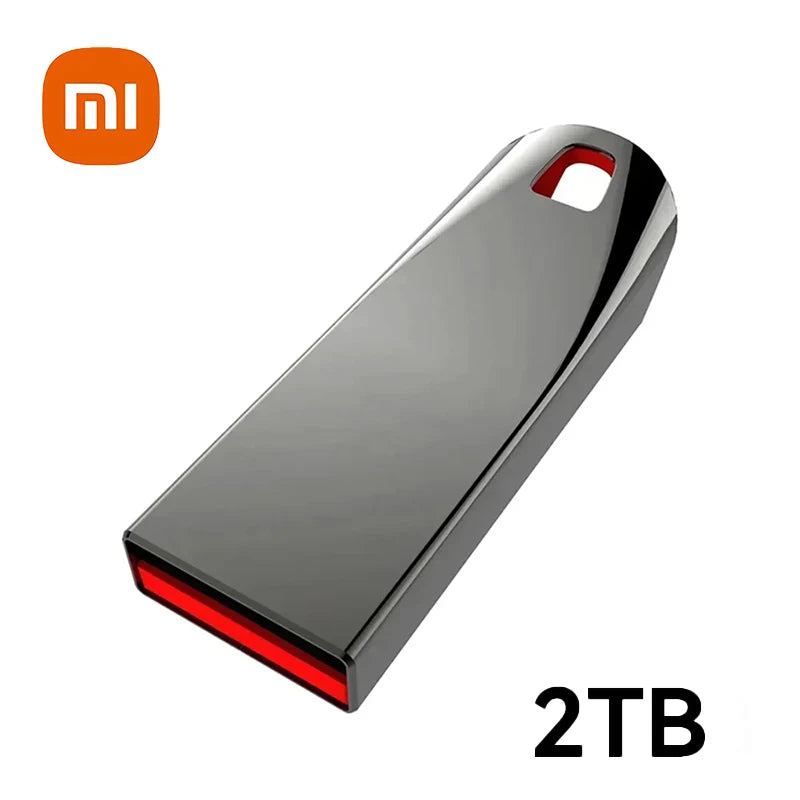 Xiaomi 2TB Metal Flash Drive Waterproof USB 3.2 High Speed Transfer Waterproof 1TB 512GB 256GB Portable Memoria Usb Flash Disk