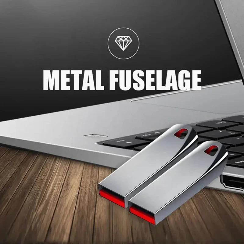 Xiaomi 2TB Metal Flash Drive Waterproof USB 3.2 High Speed Transfer Waterproof 1TB 512GB 256GB Portable Memoria Usb Flash Disk
