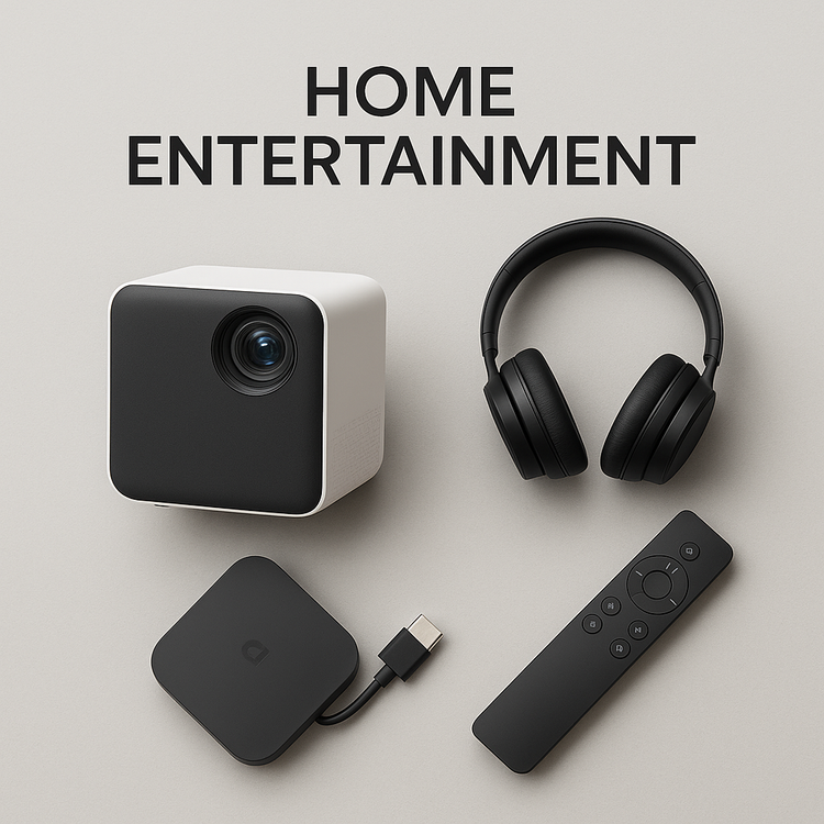 Home Entertainment & Theater Gadgets – Projectors, Audio & Streaming