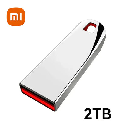 Xiaomi 2TB Metal Flash Drive Waterproof USB 3.2 High Speed Transfer Waterproof 1TB 512GB 256GB Portable Memoria Usb Flash Disk