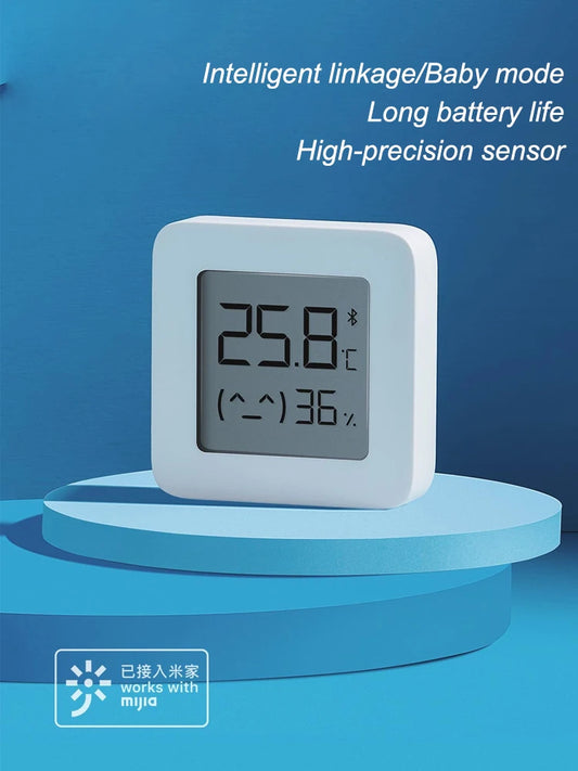 Xiaomi Mijia Smart Bluetooth Thermometer 2 – Wireless Temperature & Humidity Monitor