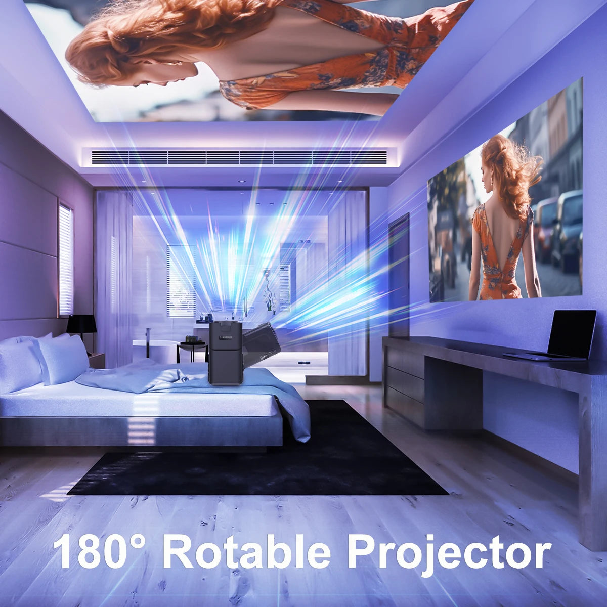 Cinema portable Projetor Magcubic Android 11 Projector Wifi BT5.0 1920*1080P
