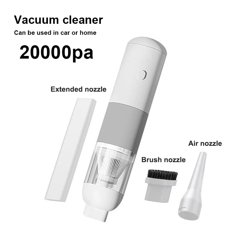Xiaomi 3-in-1 Wireless Car Vacuum Cleaner – Portable Handheld Mini Dust Catcher