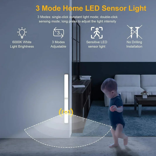 Xiaomi Motion Sensor Night Lamp – Rechargeable LED USB Light for Home & Outdoor Use