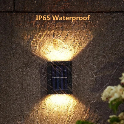 Solar LED Outdoor Light with Motion Sensor – Waterproof Garden & Wall Lamp for Home Lighting