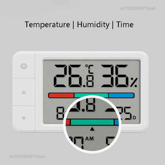 Xiaomi MiaoMiaoCe Smart Thermometer Hygrometer – Digital Clock & Weather Station for Home